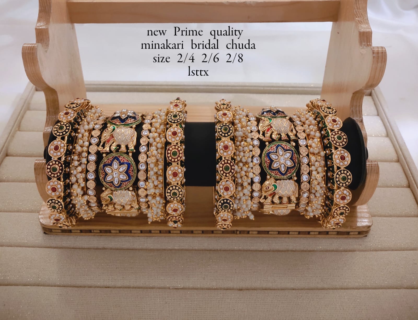 Gold Plated Copper Bangle Set